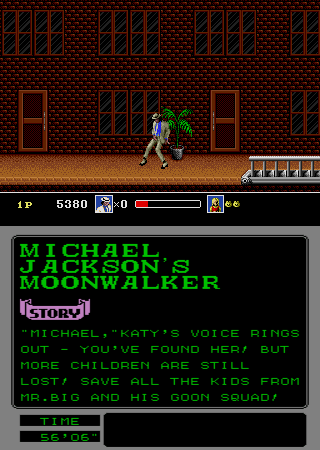 Michael Jackson's Moonwalker screenshot 3 for Sega Mega Drive
